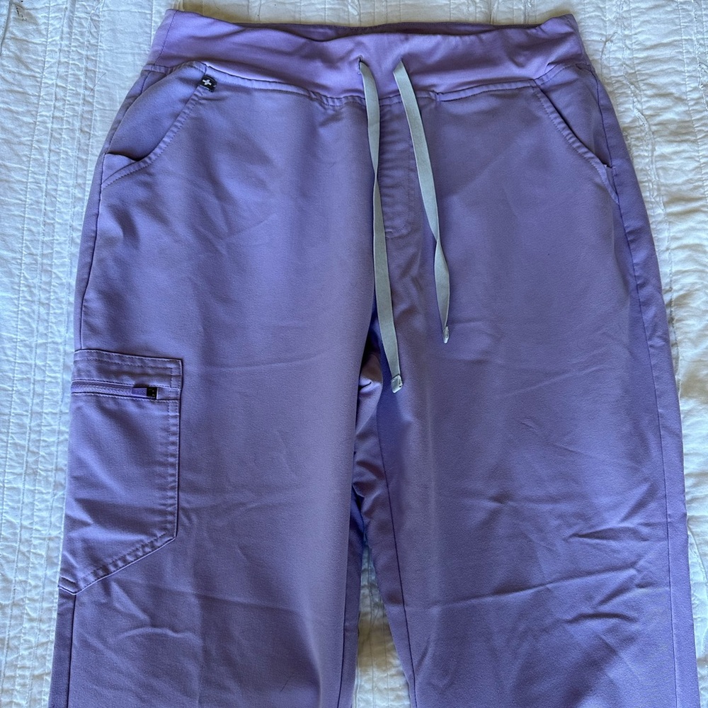 Figs High-waisted Zamora Jogger in Lavender Dew (limited edition color)
